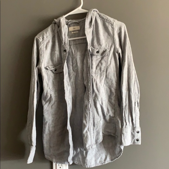 TNA long sleeve blouse with hood - Picture 1 of 3